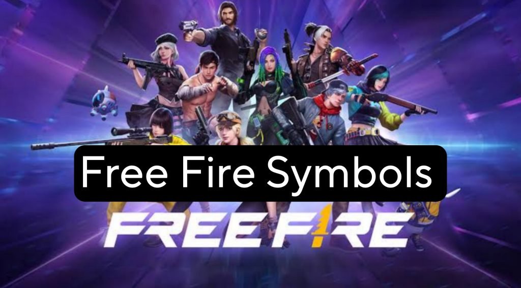 Free Fire Symbols Name Copy and Paste