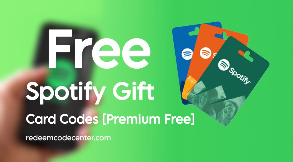 Free Spotify Gift Cards